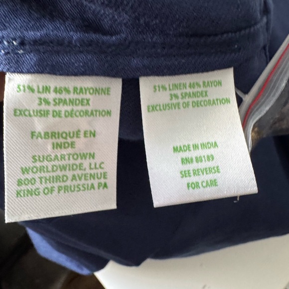 LILLY PULITZER SIMONA DRESS - LOW TIDE NAVY Large NWT - Picture 9 of 9